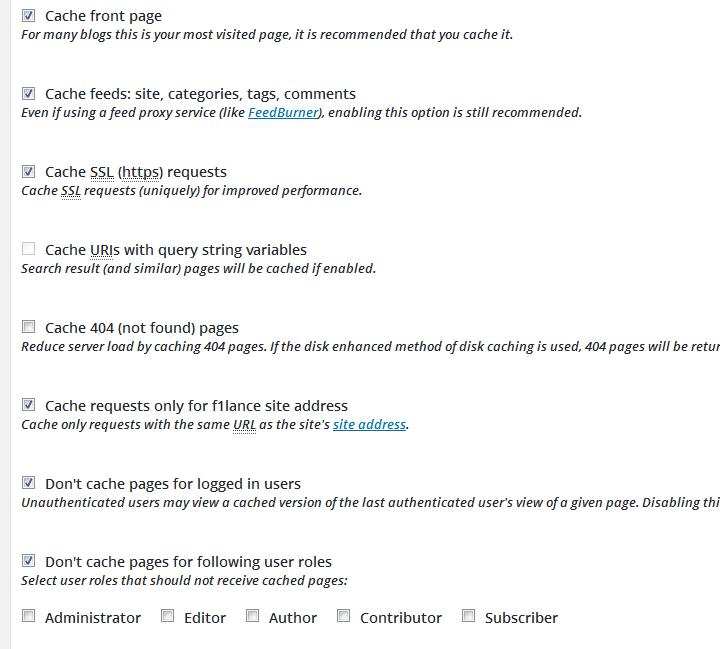 Page Cache General